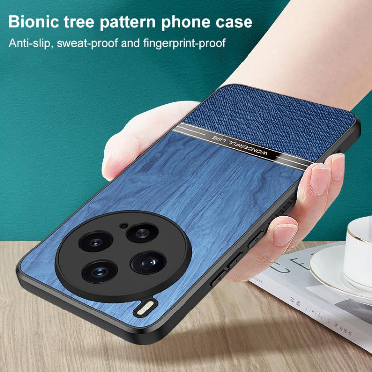 For vivo X300 Bionic Tree Texture Full Coverage Phone Case