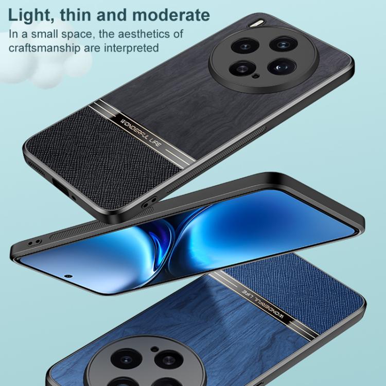For vivo X300 Bionic Tree Texture Full Coverage Phone Case