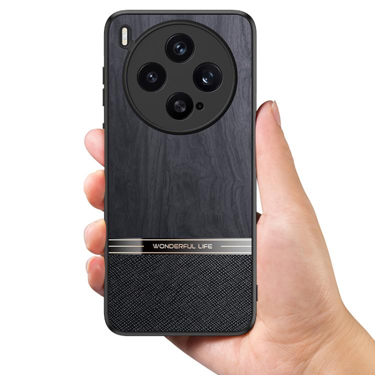 For vivo X300 Pro Bionic Tree Texture Full Coverage Phone Case