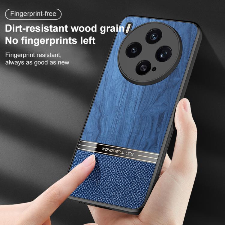 For vivo X300 Pro Bionic Tree Texture Full Coverage Phone Case
