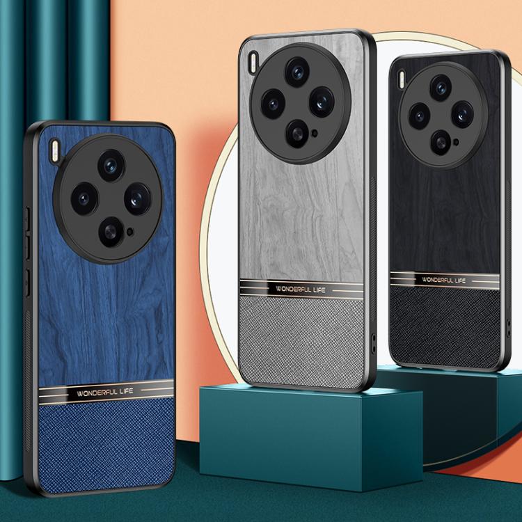 For vivo X300 Pro Bionic Tree Texture Full Coverage Phone Case