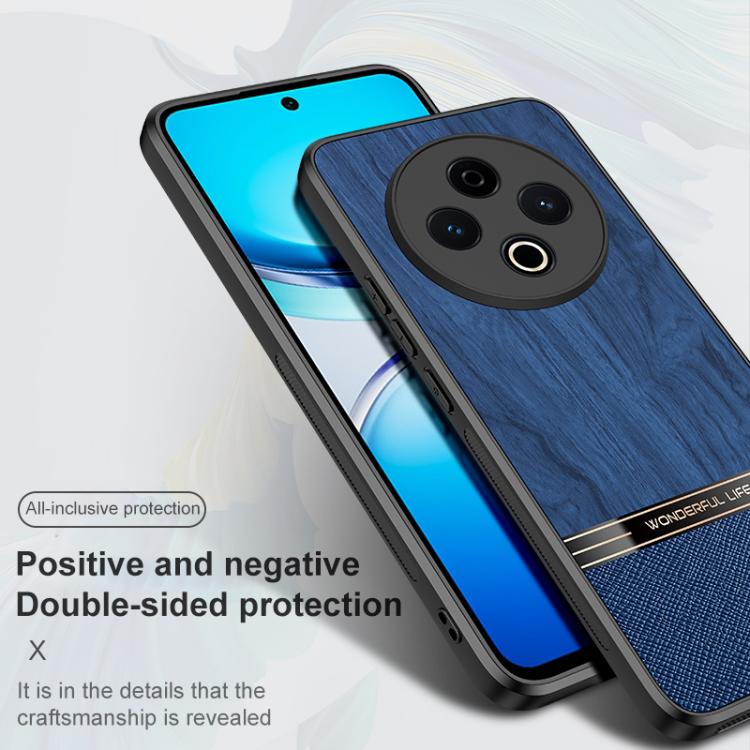 For vivo Y500 5G Bionic Tree Texture Full Coverage Phone Case