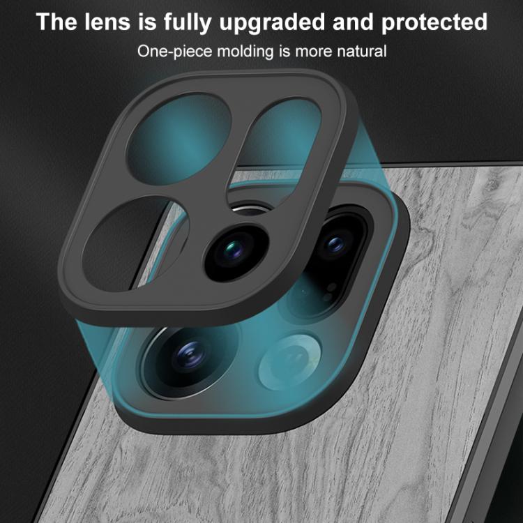 For OPPO Find X9 Bionic Tree Texture Full Coverage Phone Case
