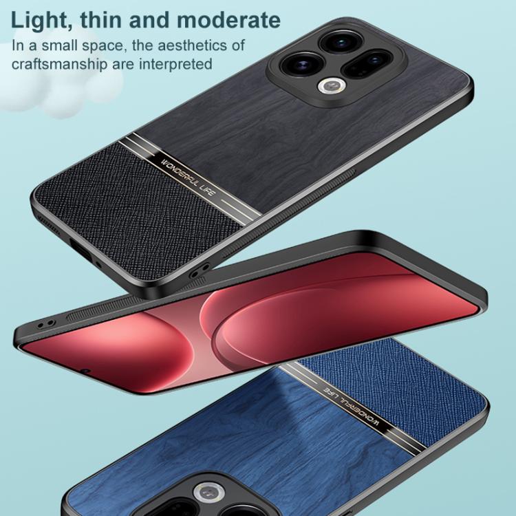 For OPPO Find X9 Bionic Tree Texture Full Coverage Phone Case