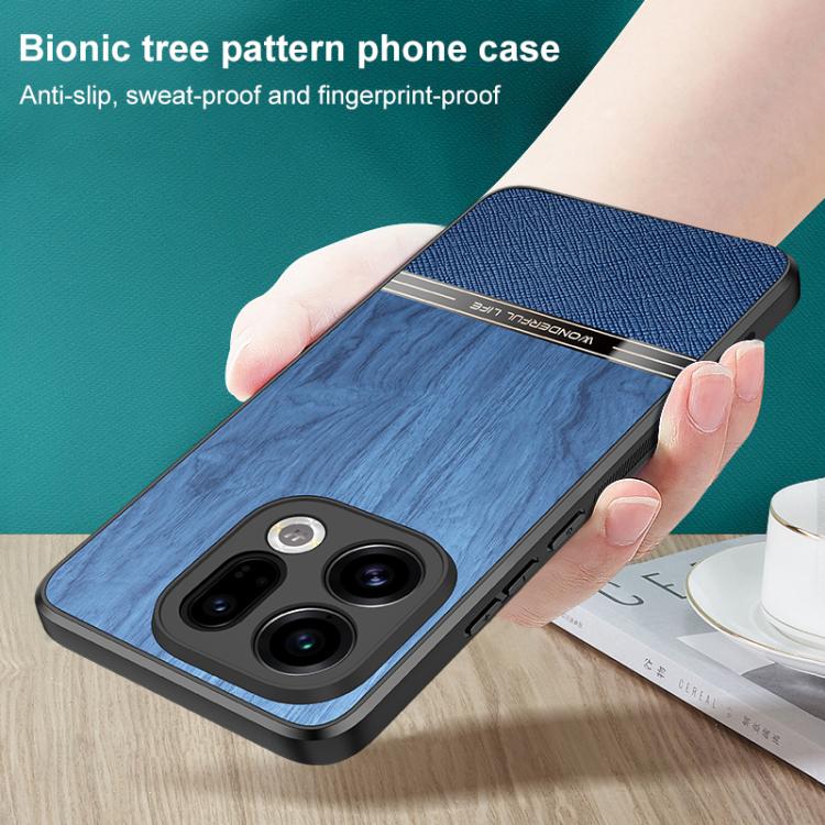 For OPPO Find X9 Pro Bionic Tree Texture Full Coverage Phone Case