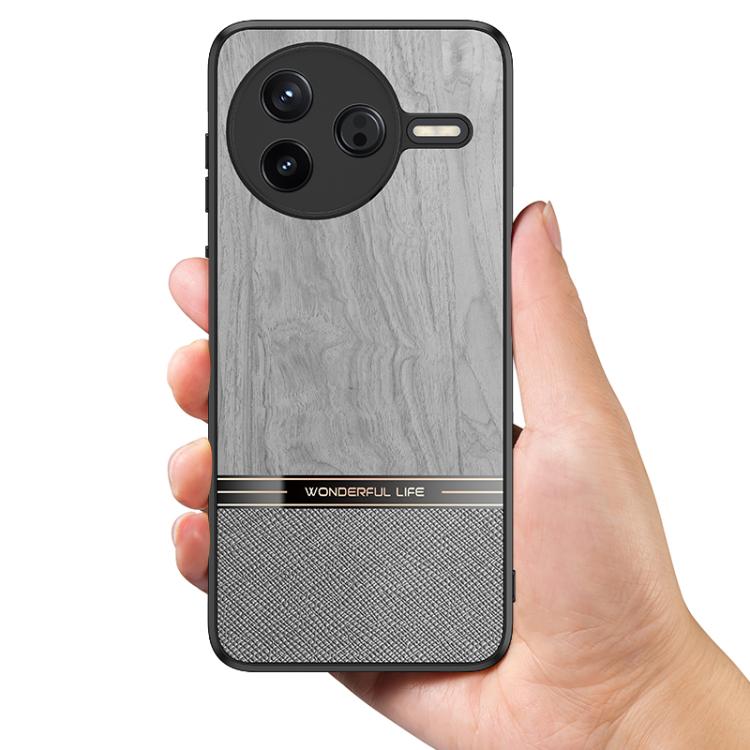 For Redmi K80 Bionic Tree Texture Full Coverage Phone Case