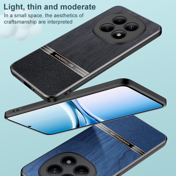 For Redmi Note 15 5G / 4G 164mm / Poco M8 5G Bionic Tree Texture Full Coverage Phone Case