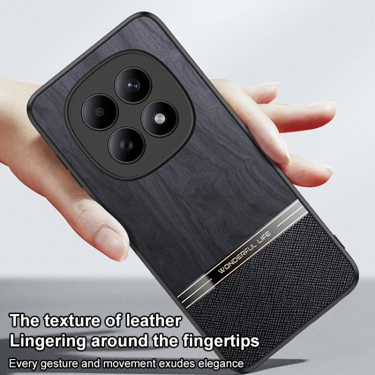 For Redmi Note 15 5G / 4G 164mm / Poco M8 5G Bionic Tree Texture Full Coverage Phone Case