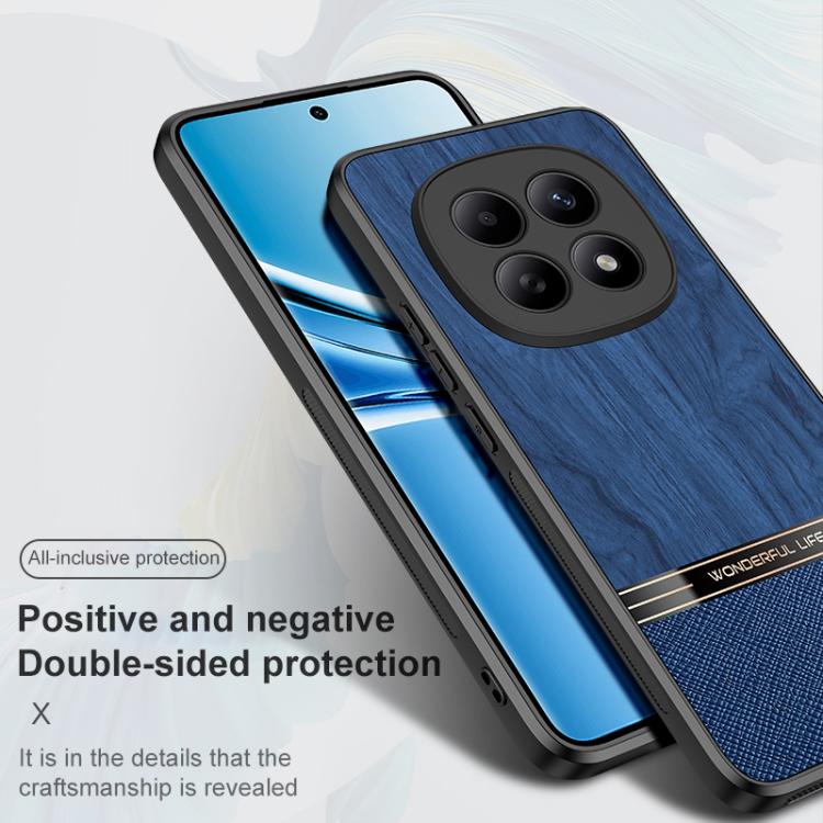 For Redmi Note 15 5G / 4G 164mm / Poco M8 5G Bionic Tree Texture Full Coverage Phone Case