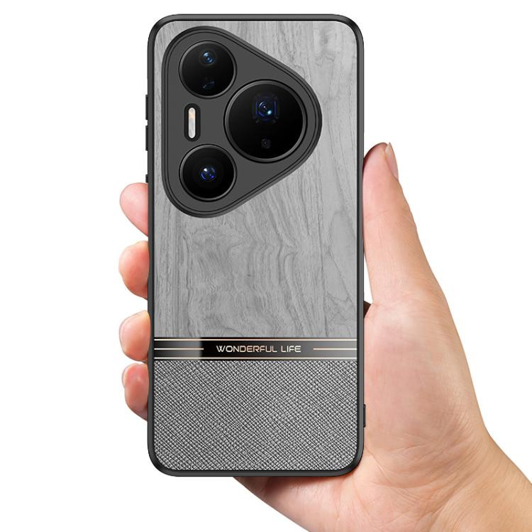 For Huawei Pura 80 Bionic Tree Texture Full Coverage Phone Case