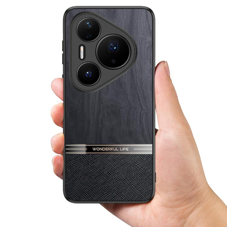 For Huawei Pura 80 Pro Bionic Tree Texture Full Coverage Phone Case