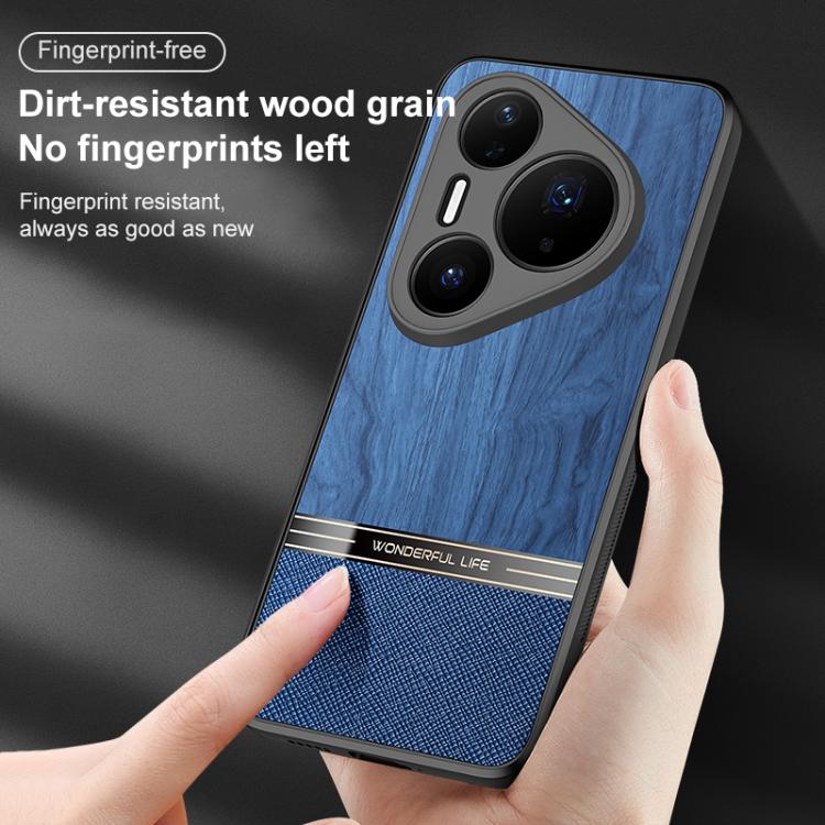 For Huawei Pura 80 Pro Bionic Tree Texture Full Coverage Phone Case