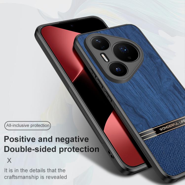 For Huawei Pura 80 Pro Bionic Tree Texture Full Coverage Phone Case