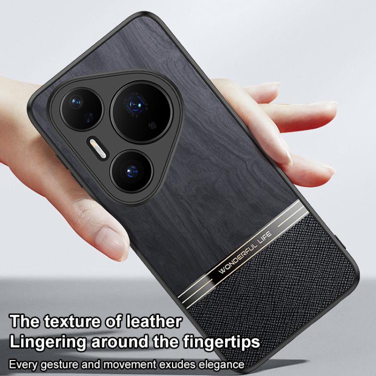 For Huawei Pura 80 Pro Bionic Tree Texture Full Coverage Phone Case