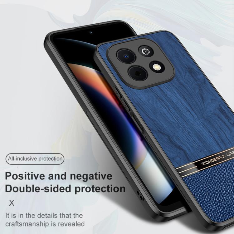 For Huawei Enjoy 90 Bionic Tree Texture Full Coverage Phone Case