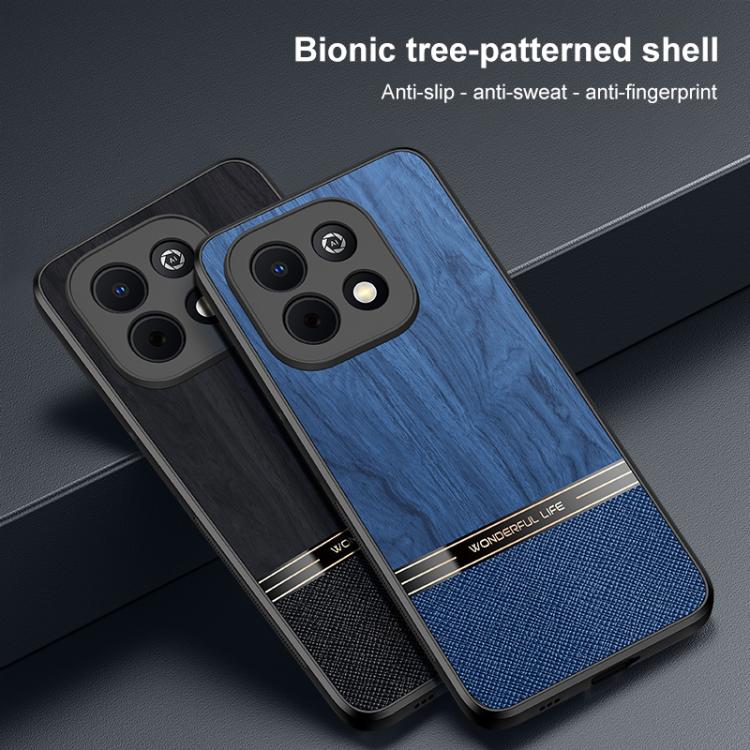 For Huawei Enjoy 90 Pro Max Bionic Tree Texture Full Coverage Phone Case