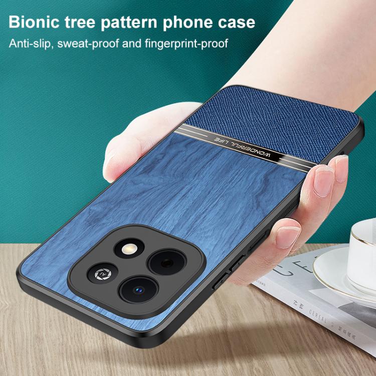 For Huawei Enjoy 90 Pro Max Bionic Tree Texture Full Coverage Phone Case
