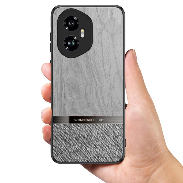 For Honor 400 Pro Global 160.8mm Bionic Tree Texture Full Coverage Phone Case