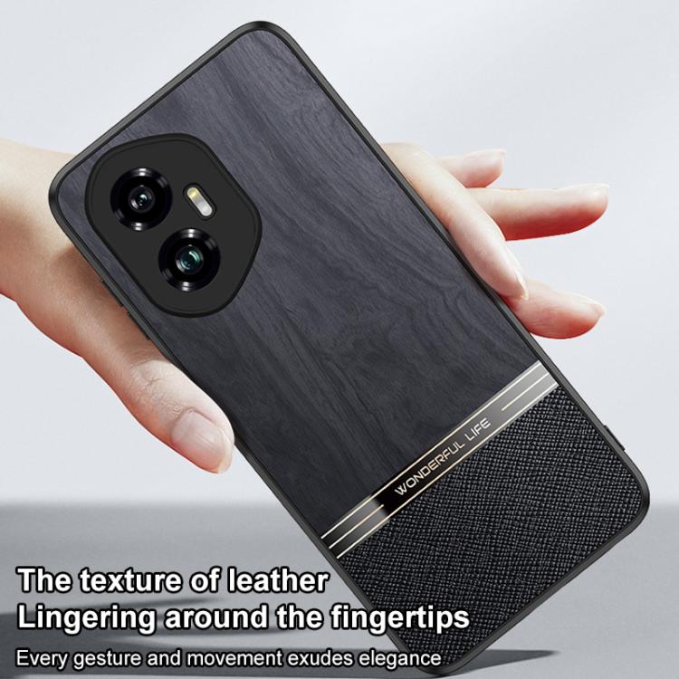 For Honor 400 Pro Global 160.8mm Bionic Tree Texture Full Coverage Phone Case