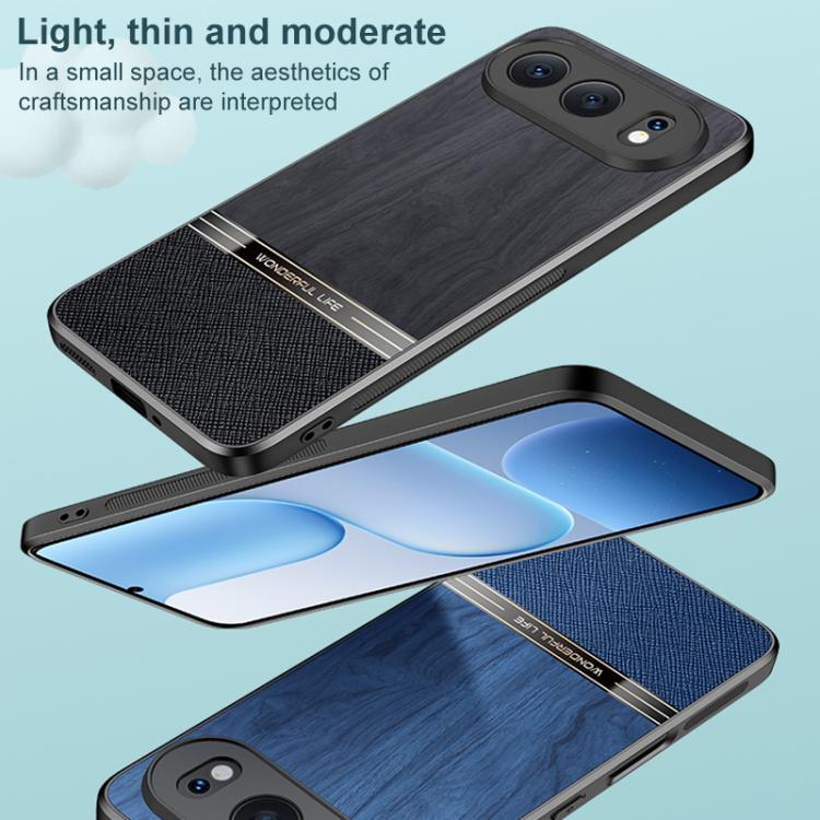 For Honor 500 Global 155.8mm Bionic Tree Texture Full Coverage Phone Case