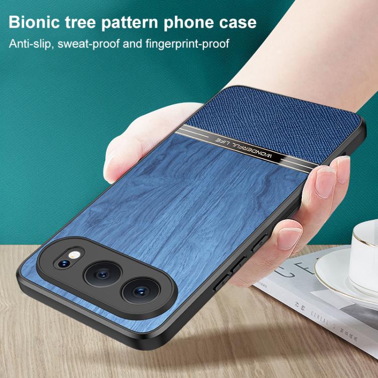 For Honor 500 Global 155.8mm Bionic Tree Texture Full Coverage Phone Case
