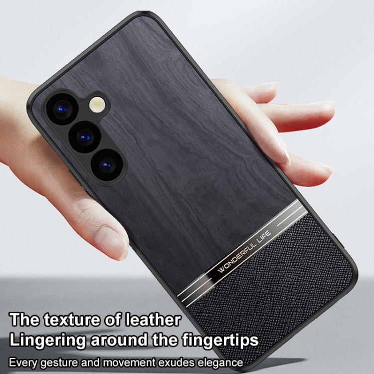 For Samsung Galaxy S26 5G Bionic Tree Texture Full Coverage Phone Case