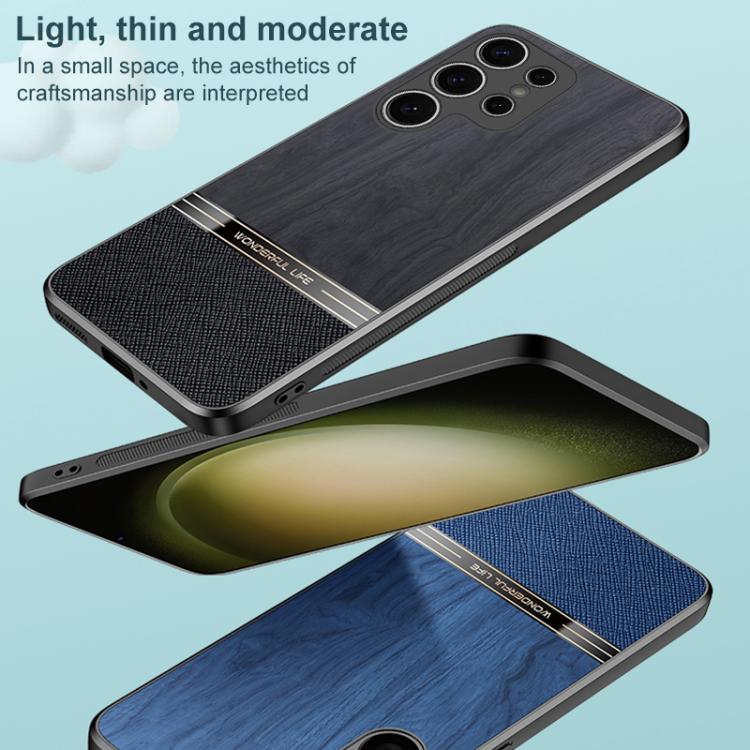 For Samsung Galaxy S26 Ultra 5G Bionic Tree Texture Full Coverage Phone Case