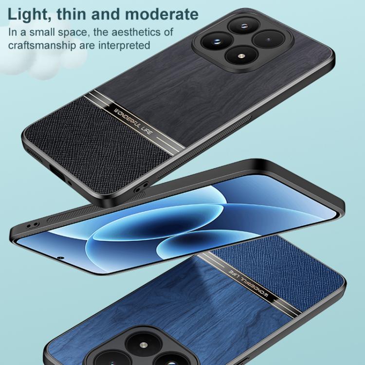 For Xiaomi 17 Bionic Tree Texture Full Coverage Phone Case