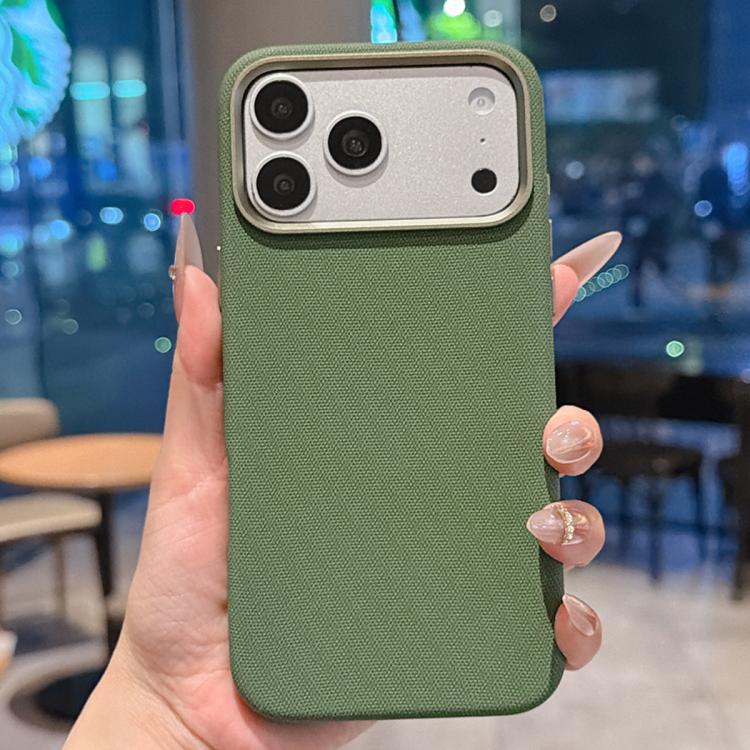For iPhone 17 Pro Dotted Texture Full Coverage Shockproof Magnetic Phone Case