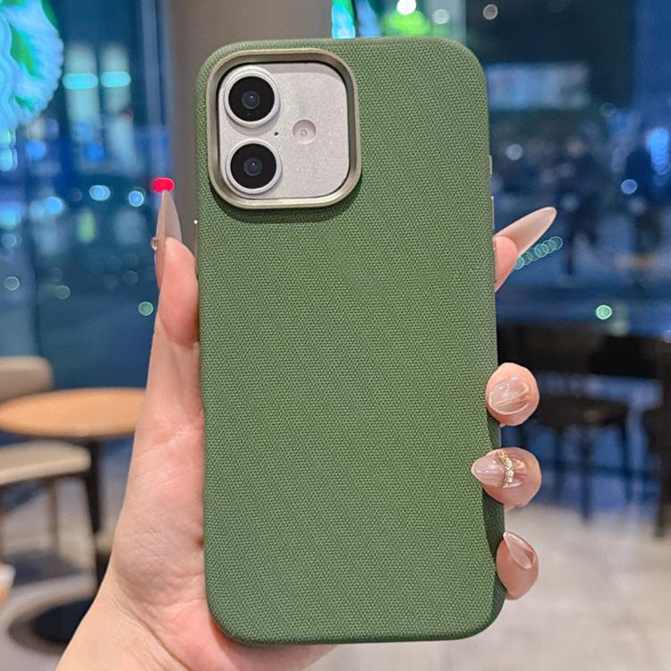 For iPhone 17 Dotted Texture Full Coverage Shockproof Magnetic Phone Case