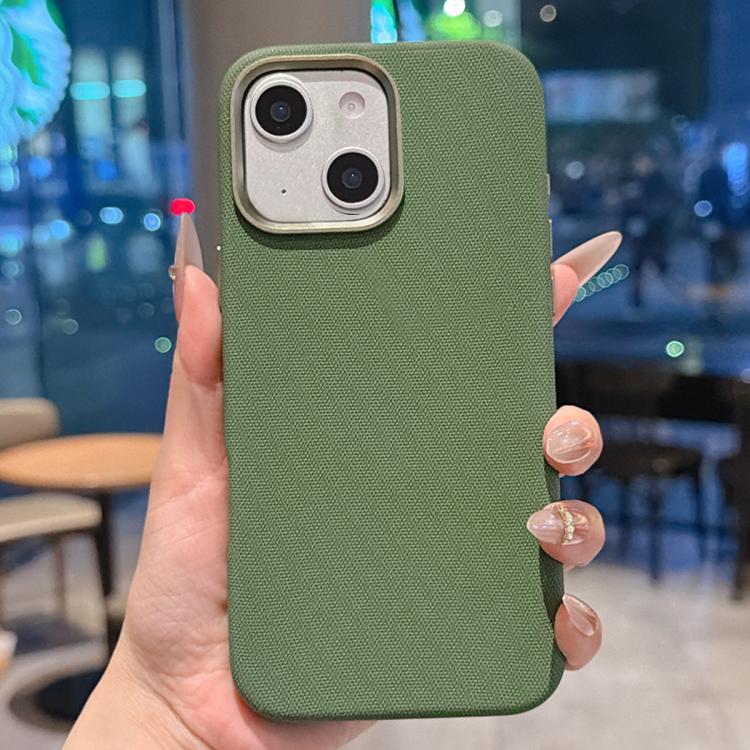 For iPhone 15 Plus Dotted Texture Full Coverage Shockproof Magnetic Phone Case
