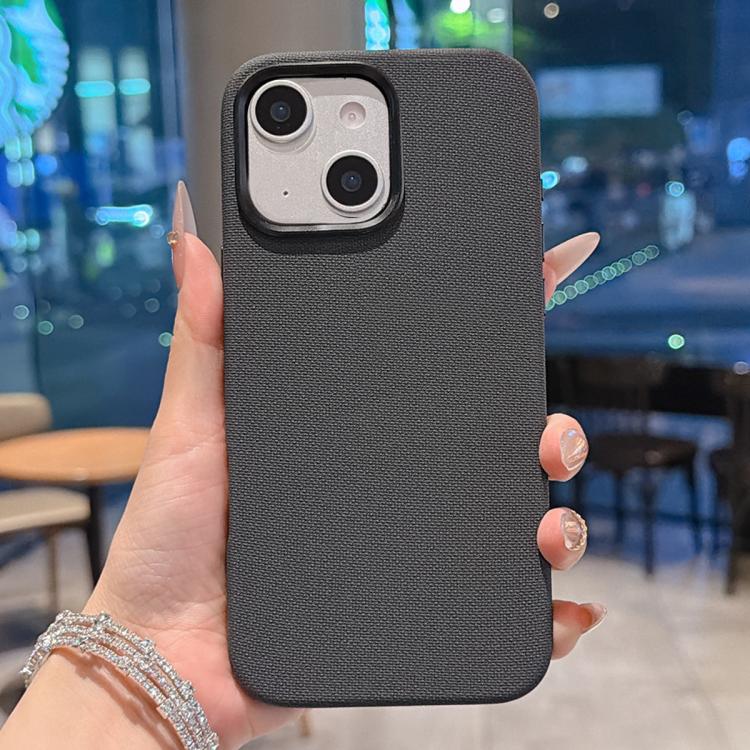 For iPhone 14 Plus Dotted Texture Full Coverage Shockproof Magnetic Phone Case