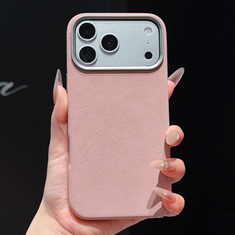For iPhone 17 Pro Max Solid Color Full Coverage Leather Magnetic Phone Case