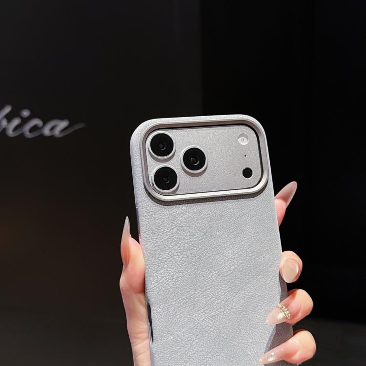 For iPhone 15 Pro Solid Color Full Coverage Leather Magnetic Phone Case