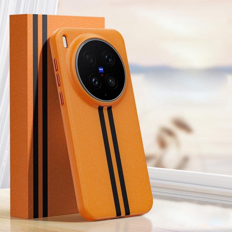 For vivo X300 Ultra Boundless Rock Sand Starting Line Series Contrast Color Magnetic Phone Case