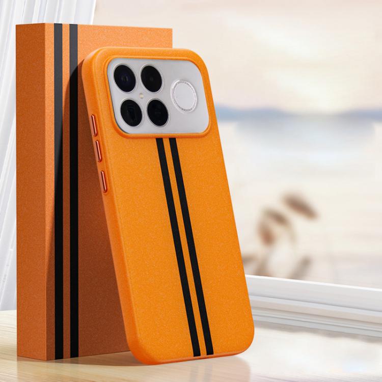 For Redmi K90 Pro Max / Poco F8 Ultra 5G Boundless Rock Sand Starting Line Series Contrast Color Magnetic Phone Case