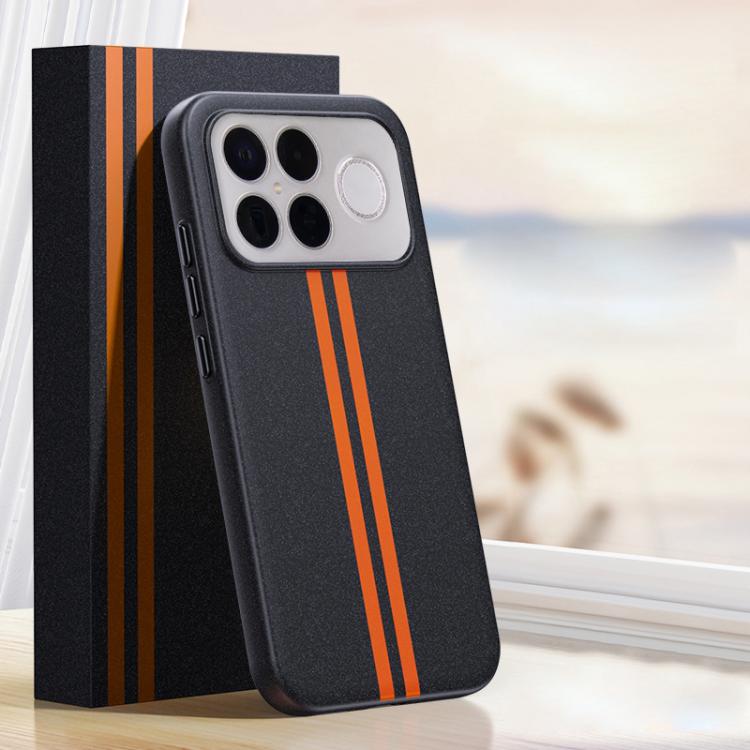 For Redmi K90 Pro Max / Poco F8 Ultra 5G Boundless Rock Sand Starting Line Series Contrast Color Magnetic Phone Case