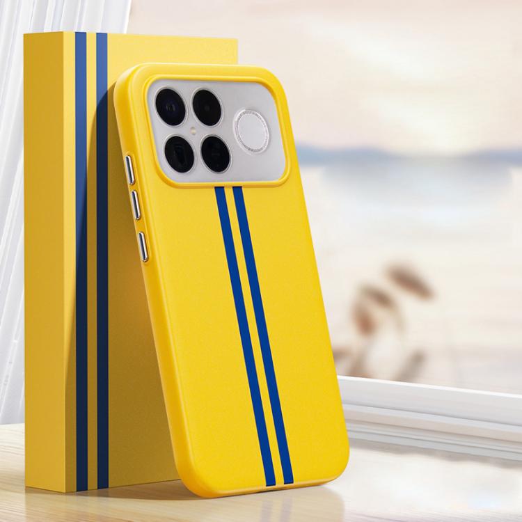 For Redmi K90 Pro Max / Poco F8 Ultra 5G Boundless Rock Sand Starting Line Series Contrast Color Magnetic Phone Case