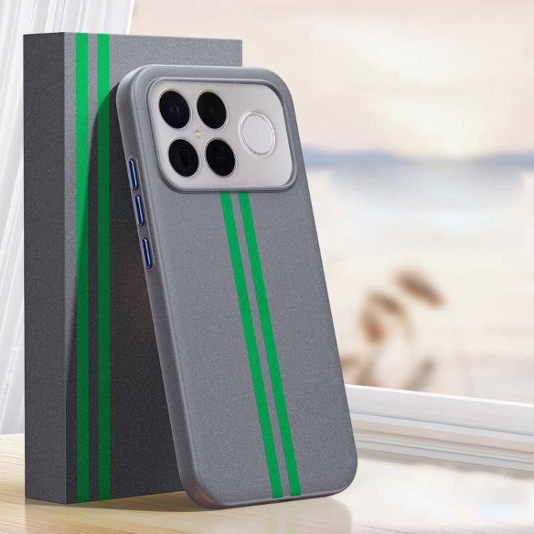 For Redmi K90 Pro Max / Poco F8 Ultra 5G Boundless Rock Sand Starting Line Series Contrast Color Magnetic Phone Case