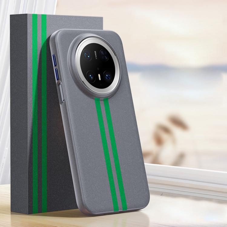 For Huawei Mate 70 Pro / Mate 70 Pro+ Boundless Rock Sand Starting Line Series Contrast Color Magnetic Phone Case