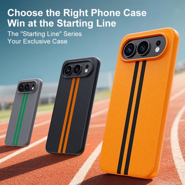 For Honor 500 / 500 Pro Global 155.8mm Boundless Rock Sand Starting Line Series Contrast Color Magnetic Phone Case