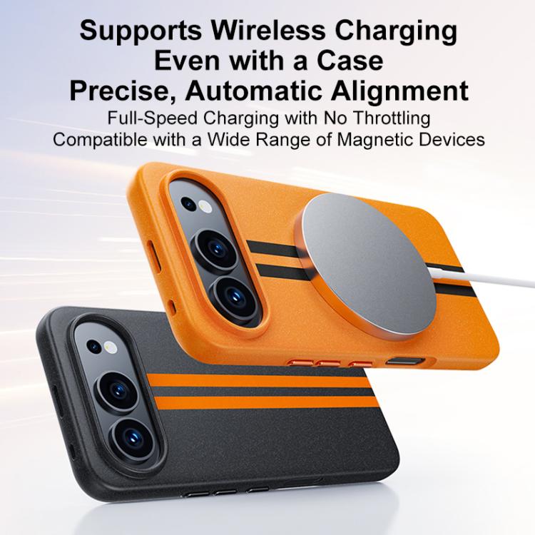 For Honor 500 / 500 Pro Global 155.8mm Boundless Rock Sand Starting Line Series Contrast Color Magnetic Phone Case