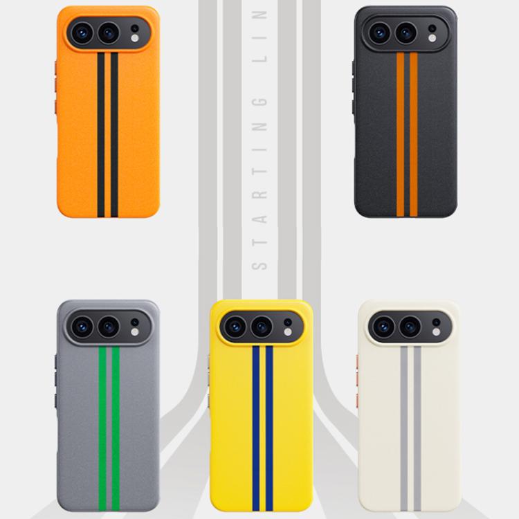 For Honor 500 / 500 Pro Global 155.8mm Boundless Rock Sand Starting Line Series Contrast Color Magnetic Phone Case