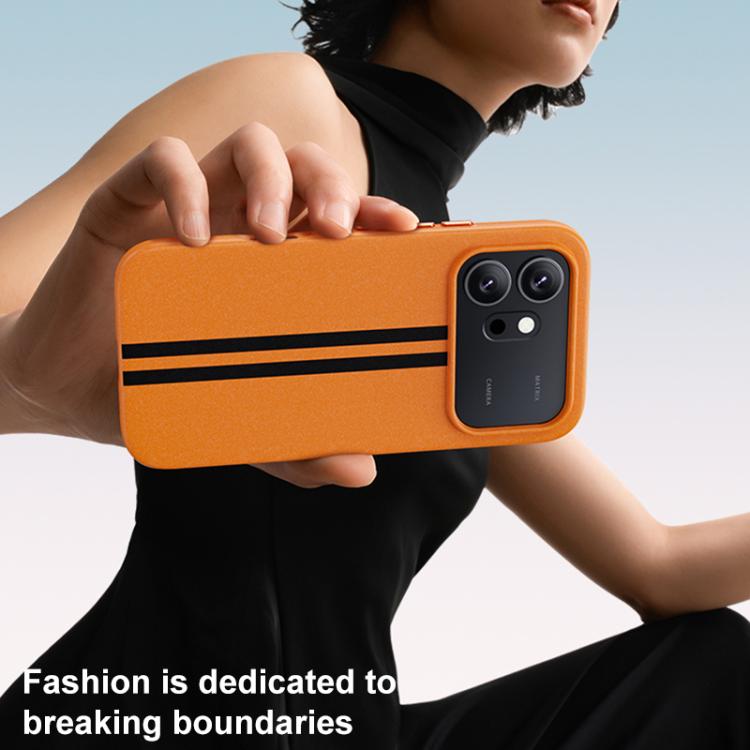 For Honor 600 / 600 Global Boundless Rock Sand Starting Line Series Contrast Color Magnetic Phone Case