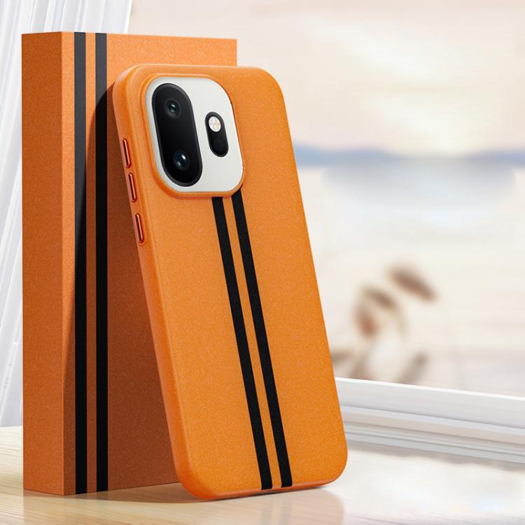 For OnePlus 15T Boundless Rock Sand Starting Line Series Contrast Color Magnetic Phone Case