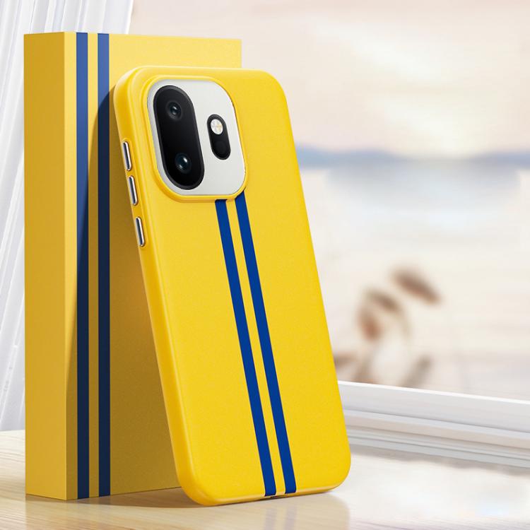 For OnePlus 15T Boundless Rock Sand Starting Line Series Contrast Color Magnetic Phone Case