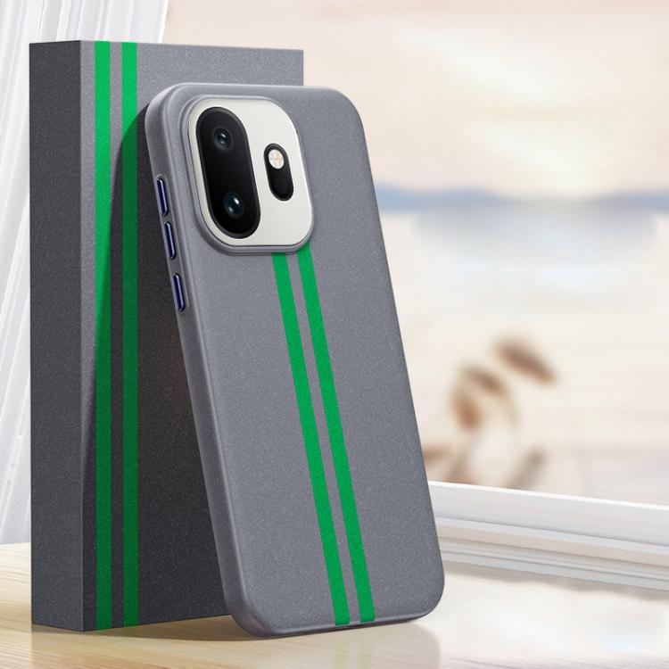 For OnePlus 15T Boundless Rock Sand Starting Line Series Contrast Color Magnetic Phone Case