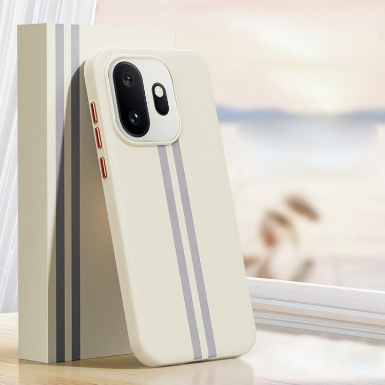 For OnePlus 15T Boundless Rock Sand Starting Line Series Contrast Color Magnetic Phone Case