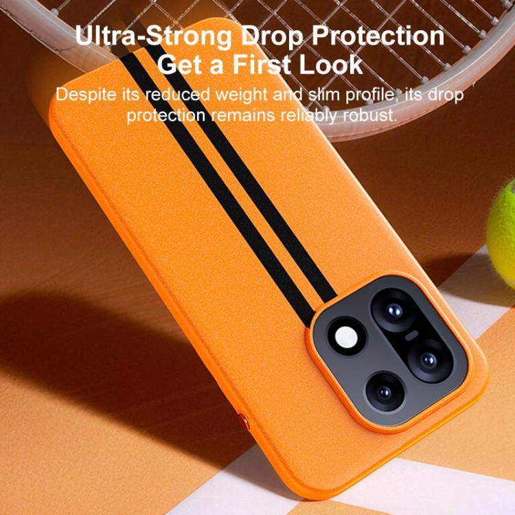 For OnePlus 15 Boundless Rock Sand Starting Line Series Contrast Color Magnetic Phone Case