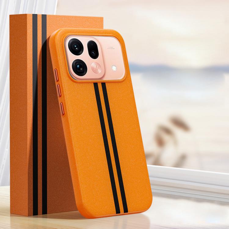 For OPPO Find X9s Pro 5G Boundless Rock Sand Starting Line Series Contrast Color Magnetic Phone Case